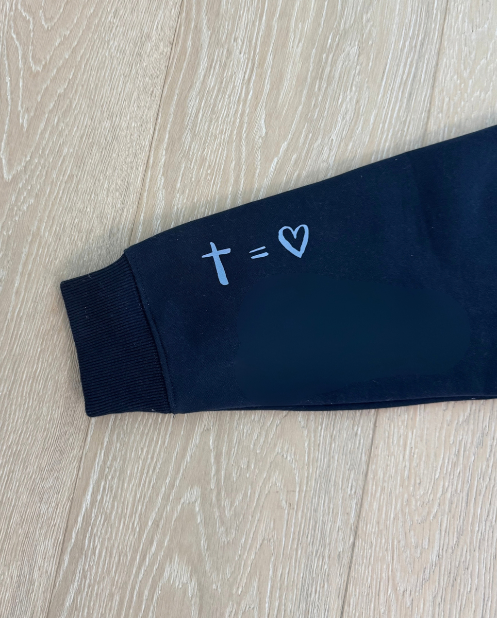 Small Navy Madi Hoodie Early Sample