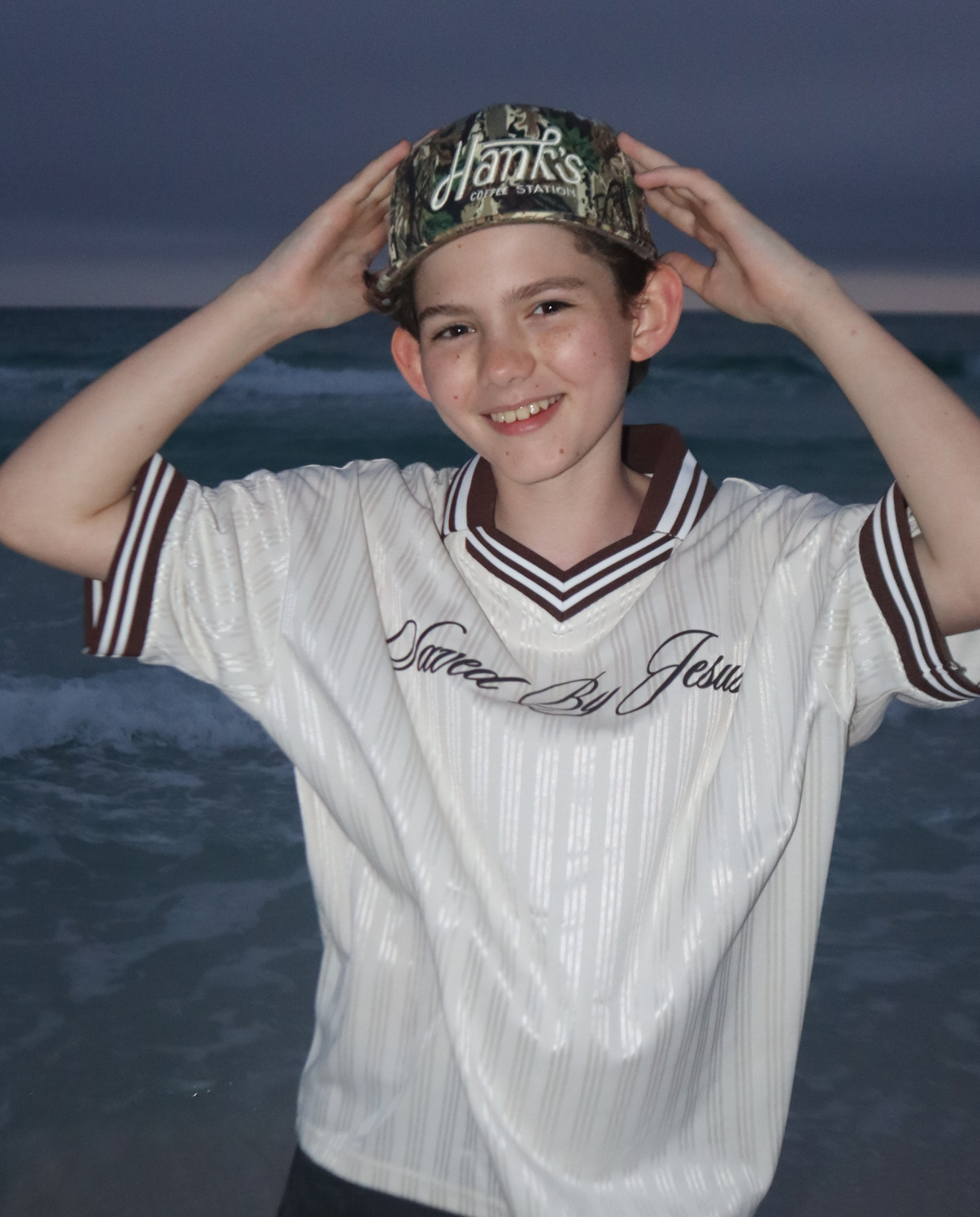 Saved By Jesus Polo Jersey