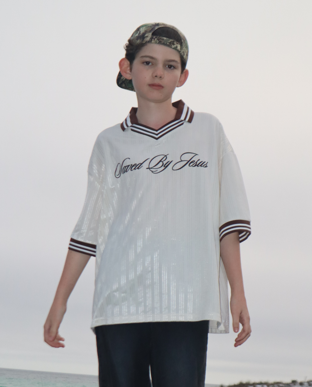 Saved By Jesus Polo Jersey