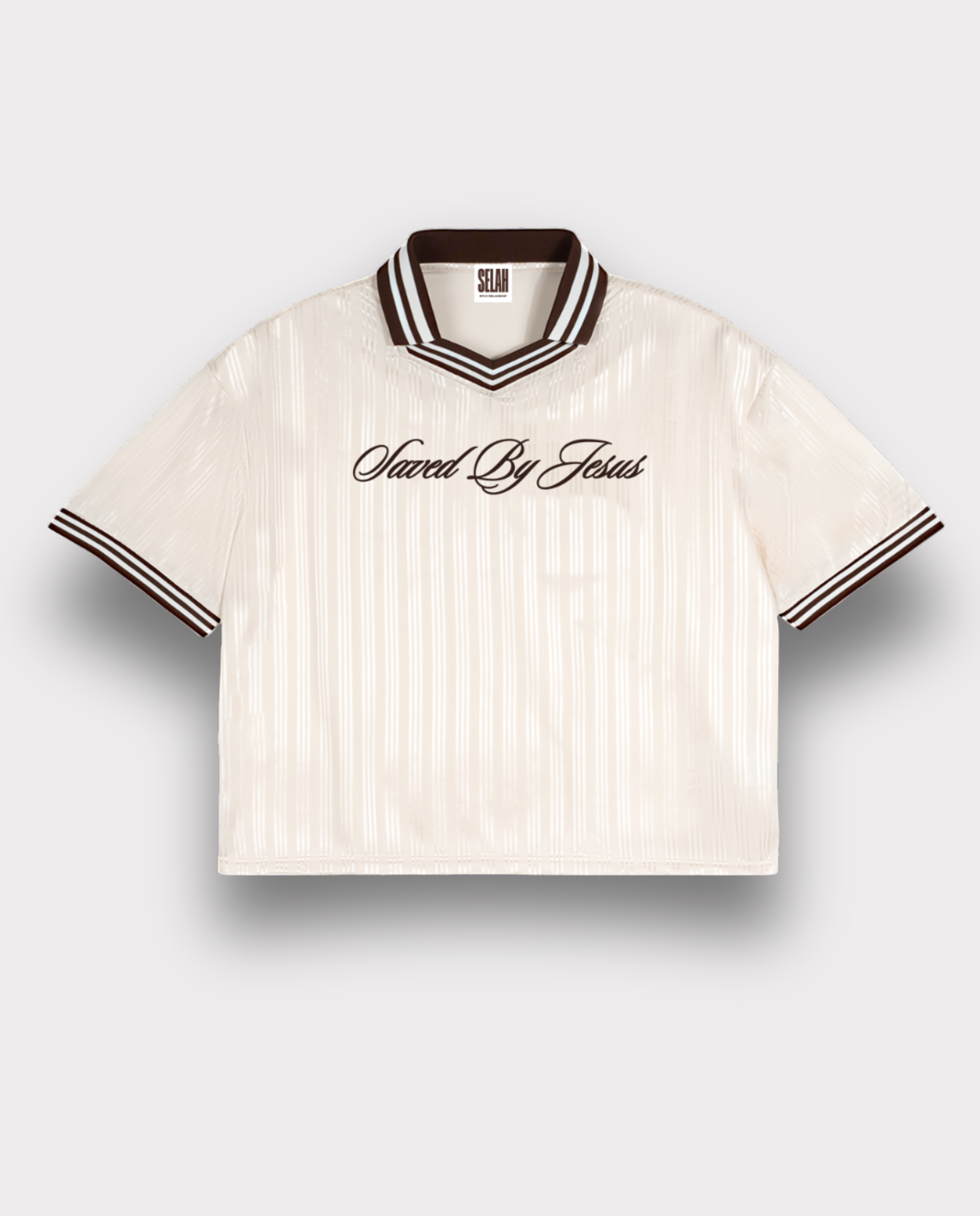 Saved By Jesus Polo Jersey